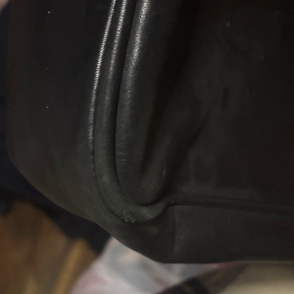 Coach Vintage Attache Messenger Bag F06457 Crossbody Black Leather - Picture 8 of 13